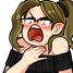 My offended gasp emote